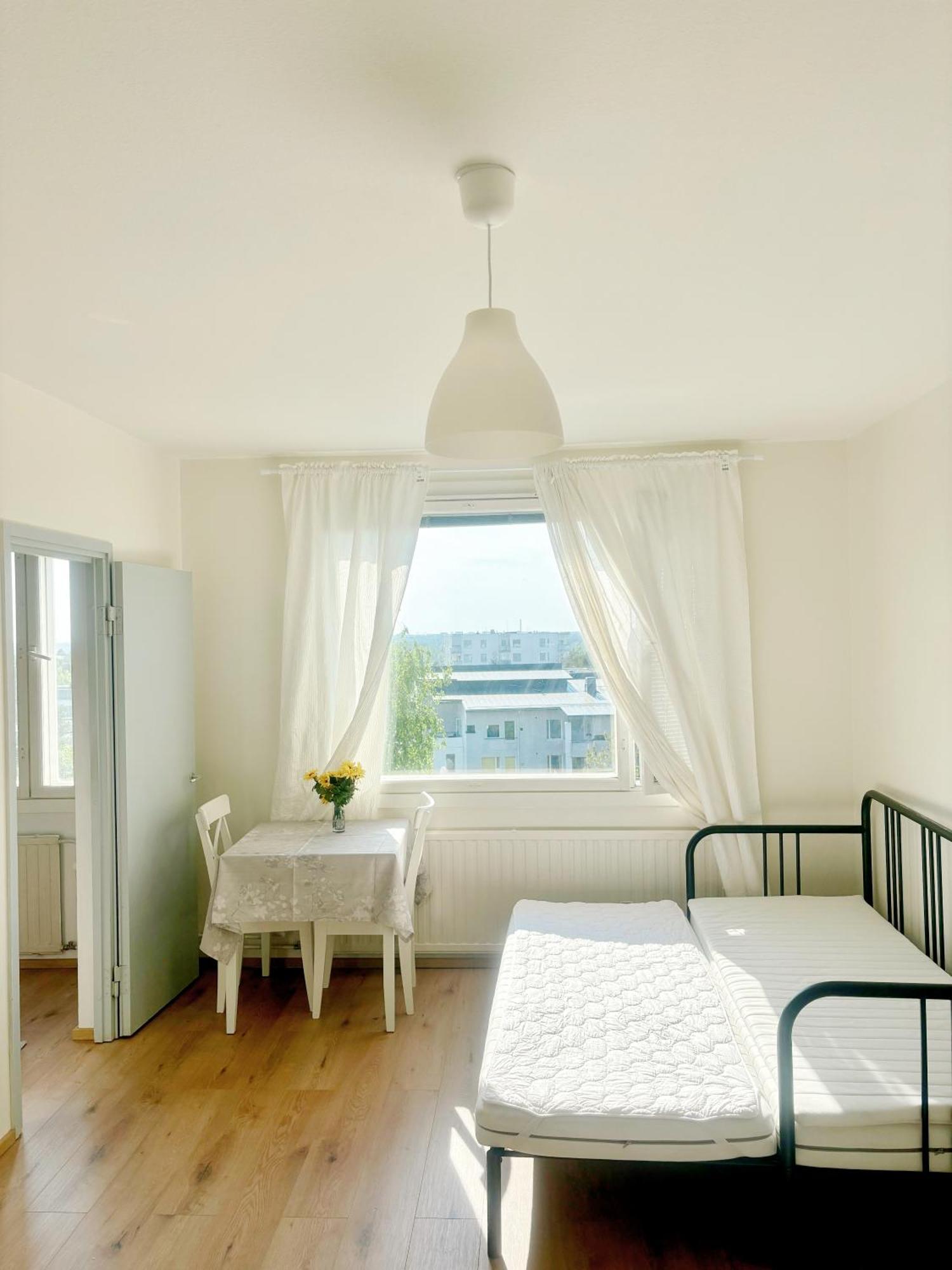 Modern Studio, Private Free Parking ,Near Metro Helsingfors Eksteriør bilde